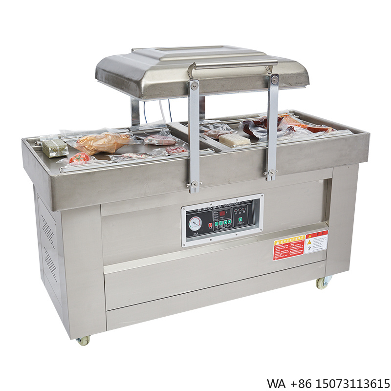 Meal Prep Kitchen - Полуавтоматический двухкамерный вакуумный упаковщик DZ400/2SB для