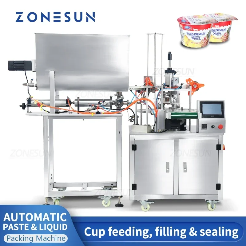 ZONESUN Автоматическая машина  – обзор и цена Sauce Dipping Cup