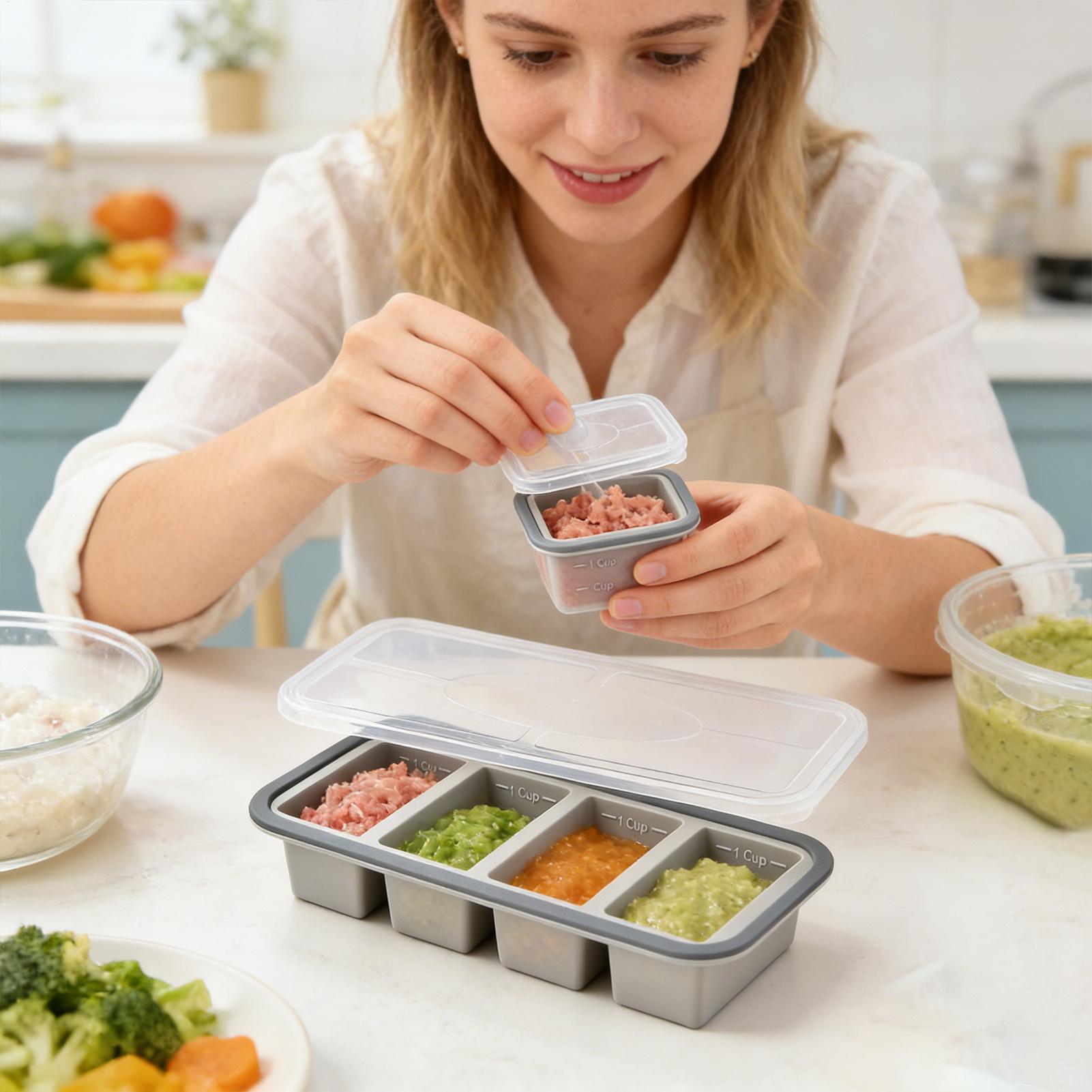 Силиконовые формы для заморозк – обзор и цена Meal Prep Template