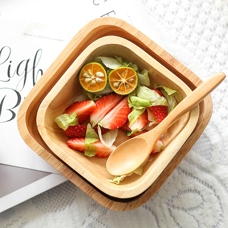 1 шт. Квадратная Деревянная ми – обзор и цена Meal Prep Bowl