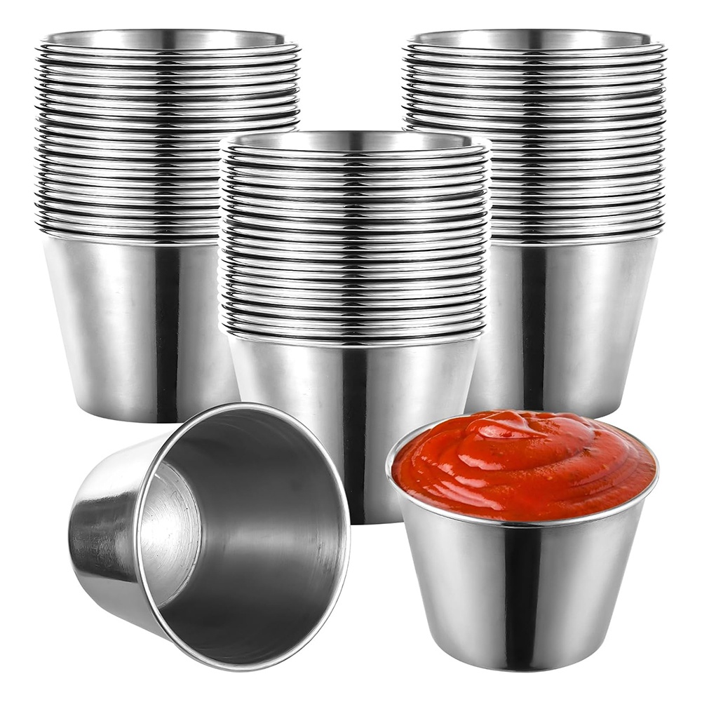 J1UL1N, 60 штук, стаканчики дл – обзор и цена Sauce Dipping Cup
