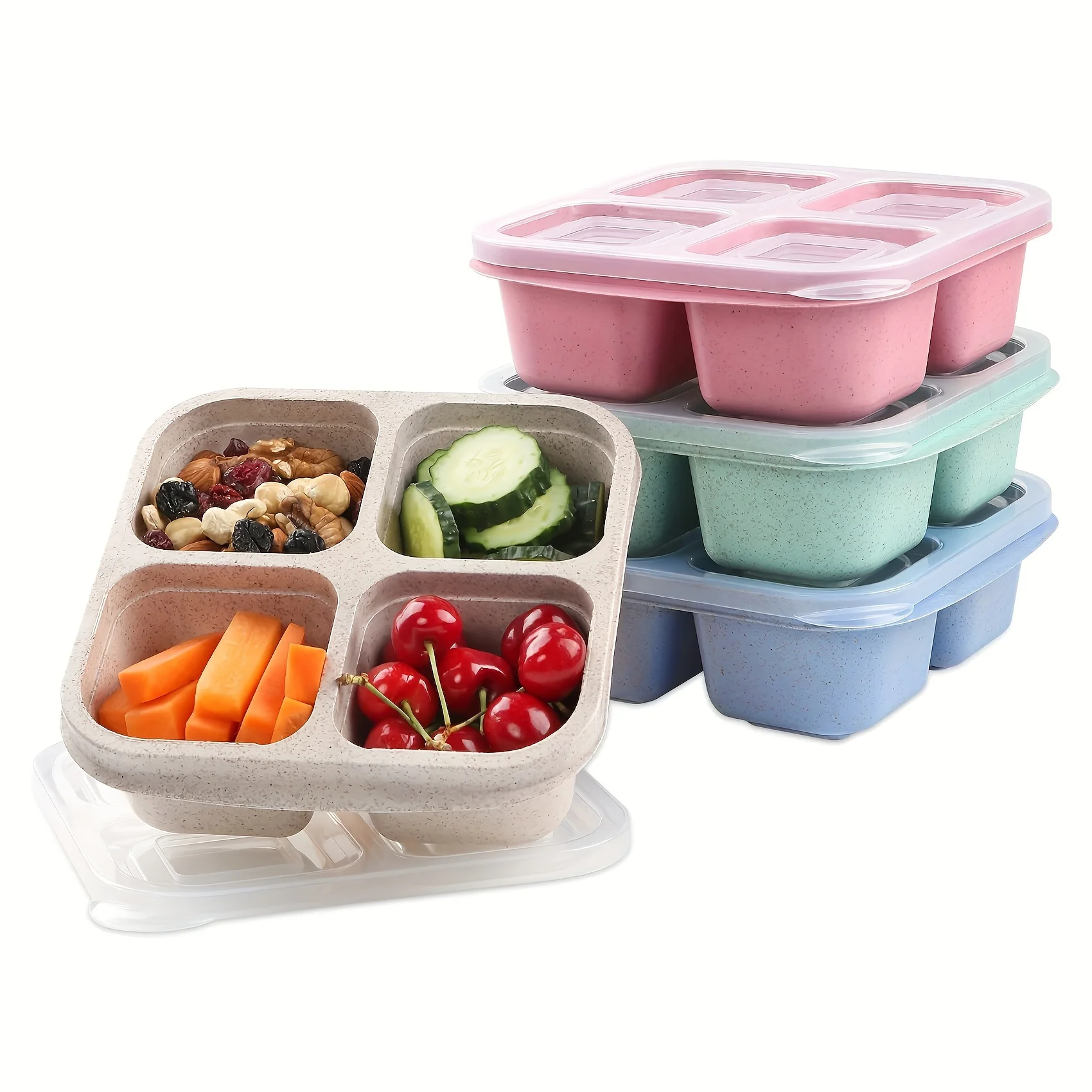 Коробка для закусок с четырьмя – обзор и цена Meal Prep Kitchen