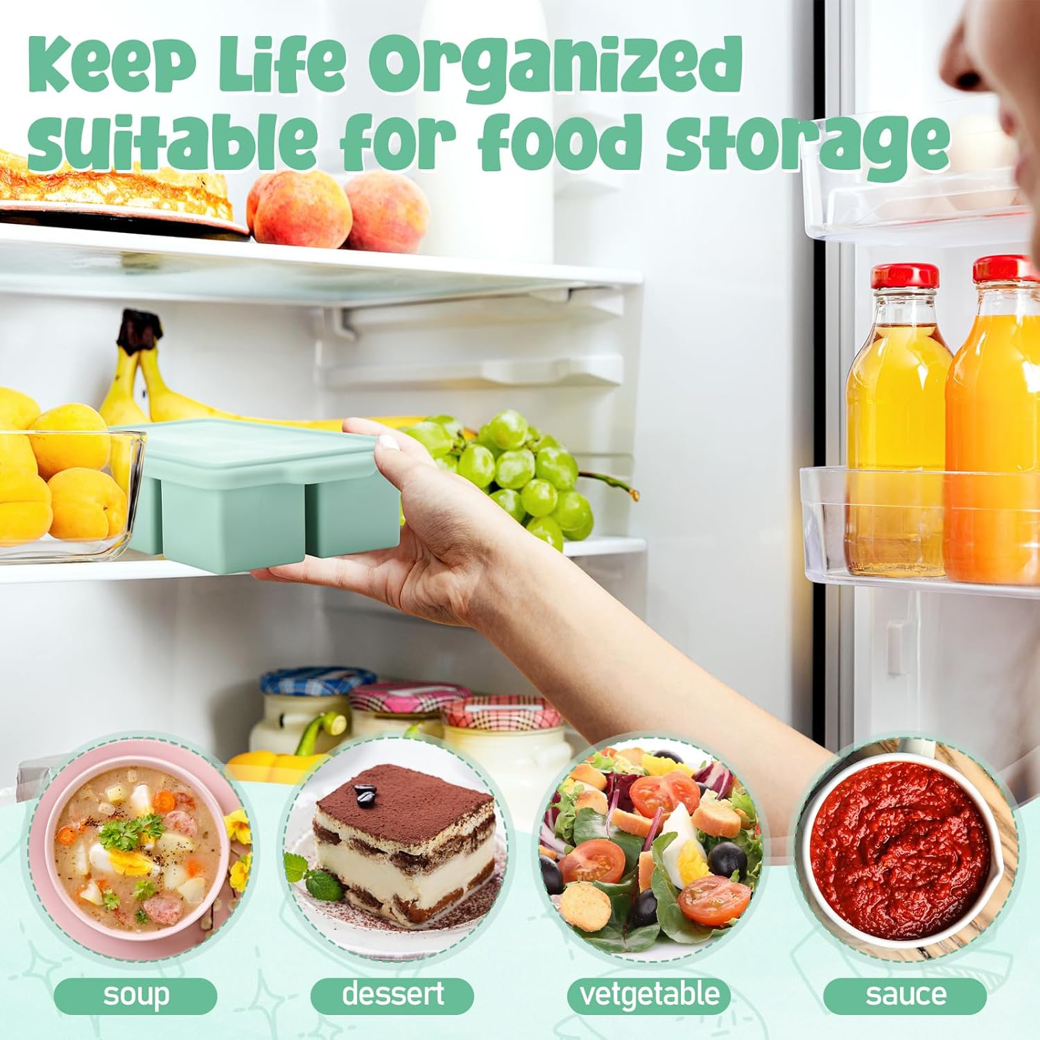 Силиконовый контейнер для замо – обзор и цена Meal Prep Template