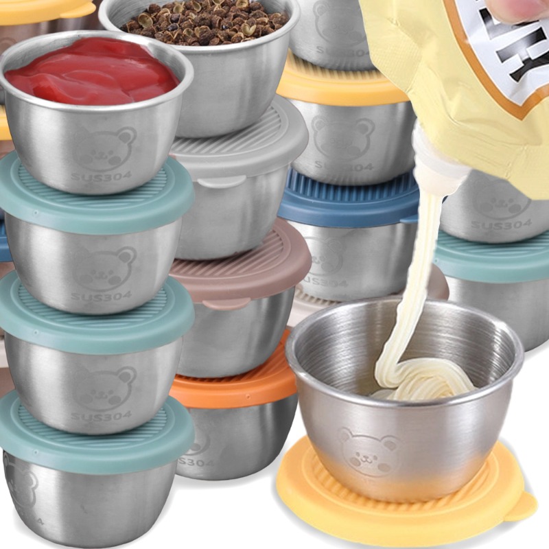 10/1 шт., 50 мл, герметичные ч – обзор и цена Sauce Dipping Cup