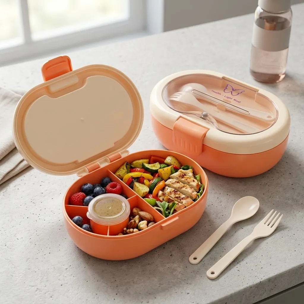Пластиковый ланч-бокс в стиле  – обзор и цена Meal Prep Or Prep Meal