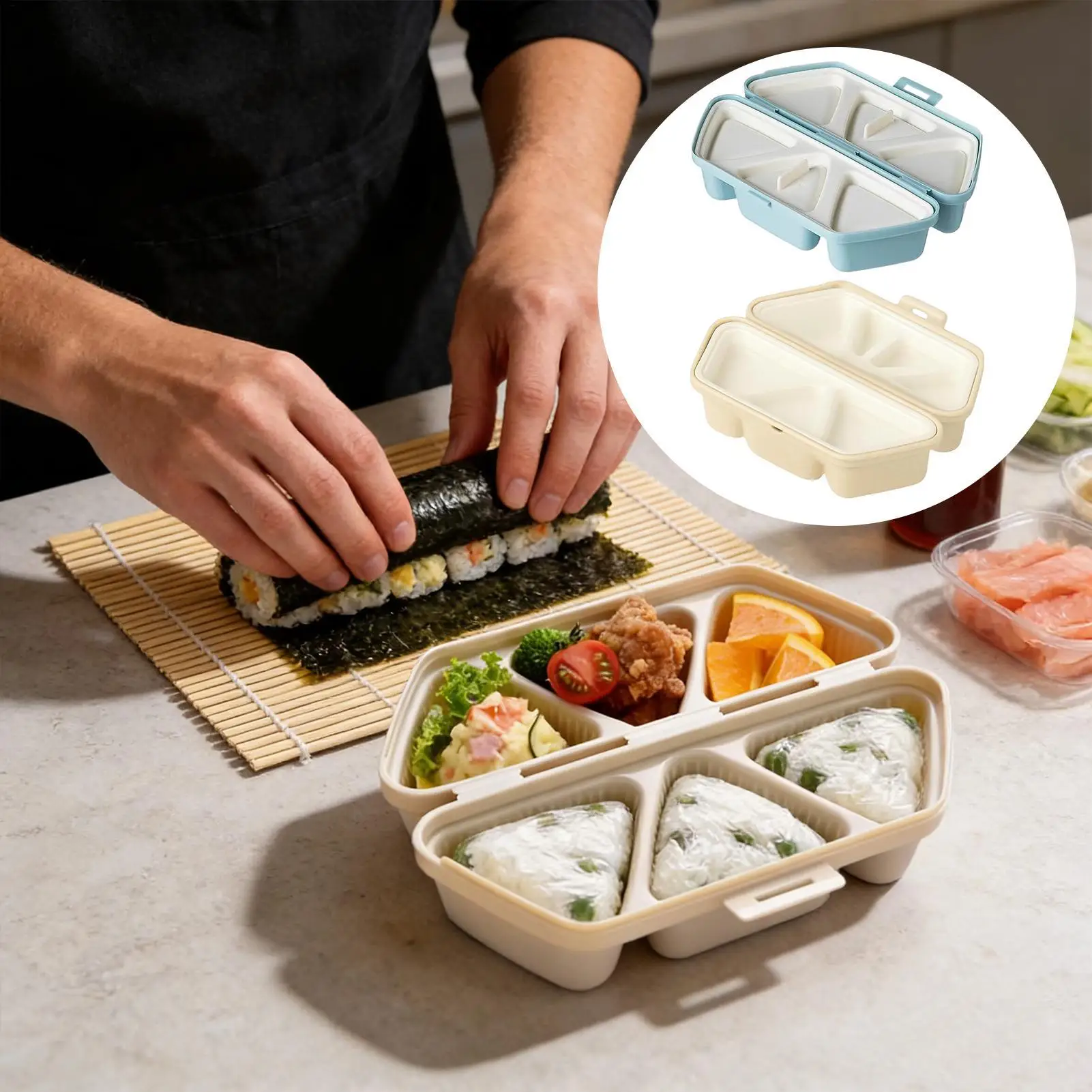 Форма для приготовления суши с – обзор и цена Meal Prep With Rice